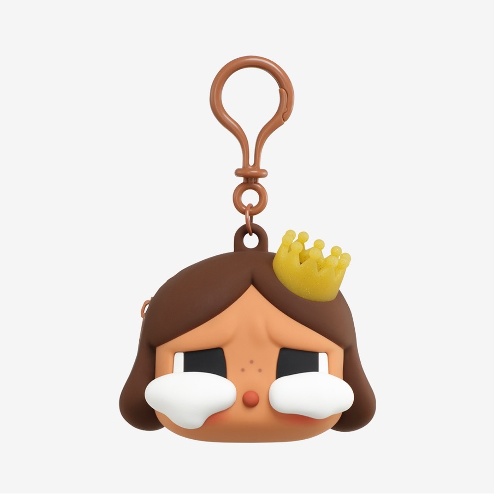 POPMART CRYBABY Shiny Shiny Earphone Case – Limited Edition (Brown & Gold)